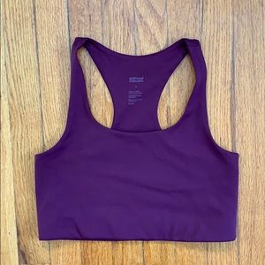 Girlfriend Collective Plum Paloma Bra Medium
